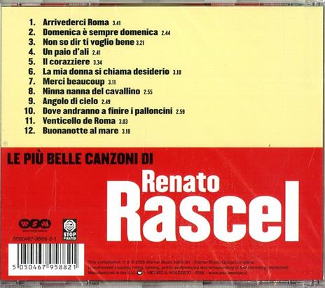 Le più belle canzoni di Renato Rascel - CD Audio di Renato Rascel - 2
