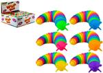 Joy Toy: Rainbow Slug - Lumaca Puzzle Arcobaleno - Gioco Sensoriale 18 Cm