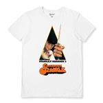 A Clockwork Orange (Knife) White Unisex T-Shirt Medium