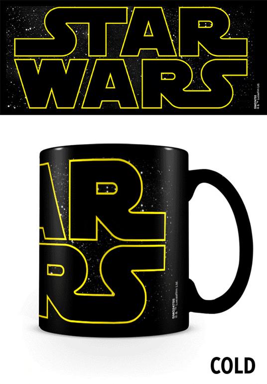 Tazza Termosensibile Star Wars Logo Characters