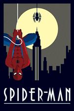 Poster Marvel Deco. Spider-Man Hanging