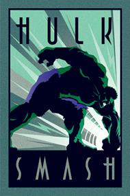 Poster Marvel Deco. Hulk