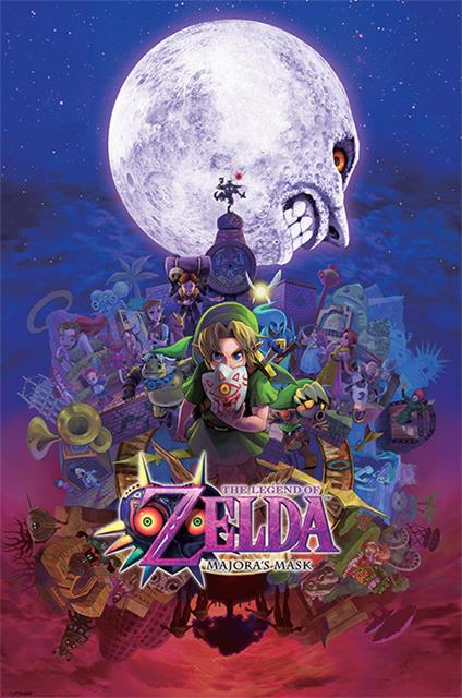 Poster The Legend Of Zelda. MajoràS Mask