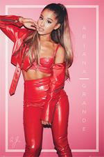 Poster Ariana Grande. Red