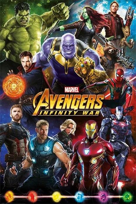 Poster Avengers Infinity War Characters Maxi Poster
