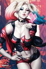 Poster Batman Harley Quinn Kiss Maxi