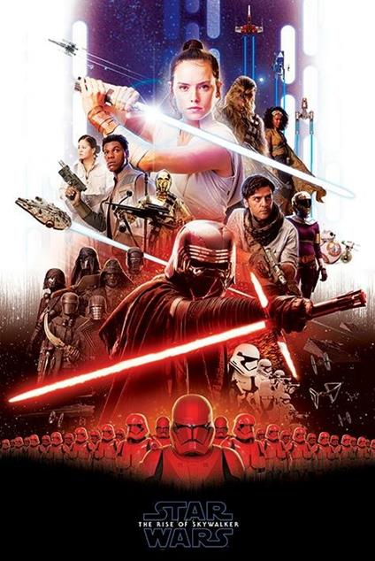 Poster 61X91,5 Cm Star Wars. The Rise Of Skywalker. Epic