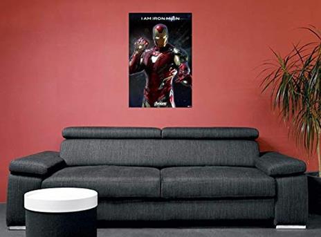 Poster 61X91,5 Cm Marvel. Avengers. Endgame. I Am Iron Man - 2