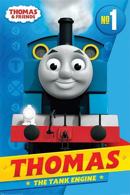 Poster 61X91,5 Cm Thomas & Friends. Thomas The Tank Engine