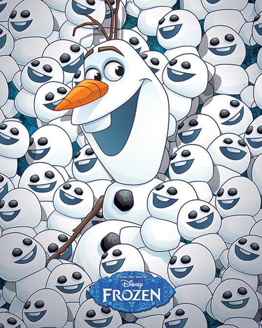 Poster Frozen Fever. Olaf & Baby Olafs