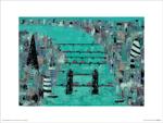 Stampa 30X40 Lee Mccarthy London Eye
