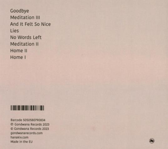 Goodbyes - CD Audio di Hanakiv - 2