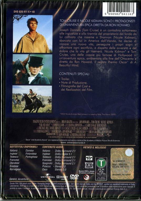 Cuori ribelli (DVD) di Ron Howard - DVD - 2