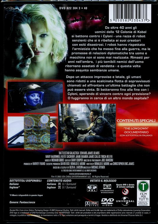 Battlestar Galactica (DVD) di Michael Rymer - DVD - 2