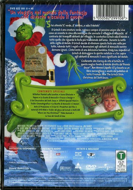 Il Grinch di Ron Howard - DVD - 2