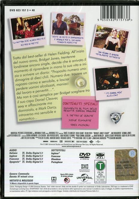 Il diario di Bridget Jones di Sharon Maguire - DVD - 2