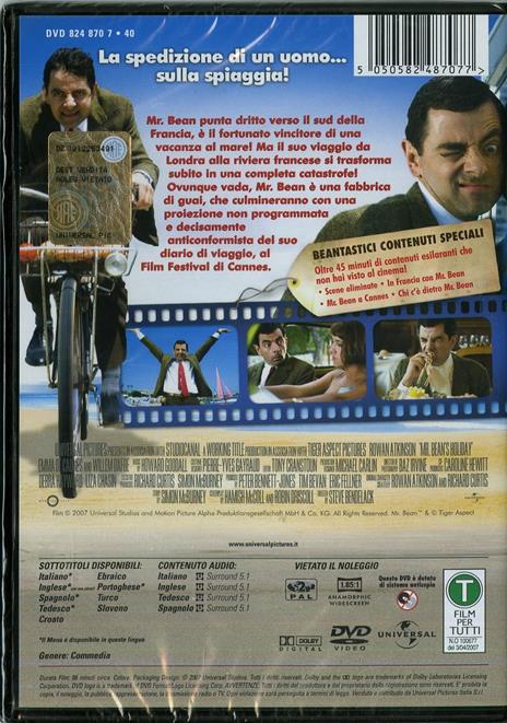 Mr. Bean's Holiday (DVD) di Steve Bendelack - DVD - 2