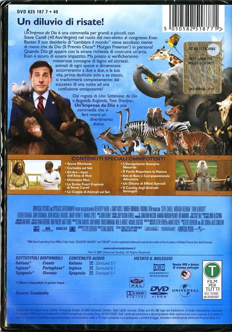 Un' impresa da Dio di Tom Shadyac - DVD - 2