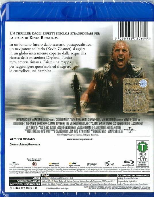 Waterworld di Kevin Reynolds - Blu-ray - 2