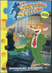 Geronimo Stilton. Vol. 5. Supersauro supereroe (DVD) di Guy Vasilovich - DVD