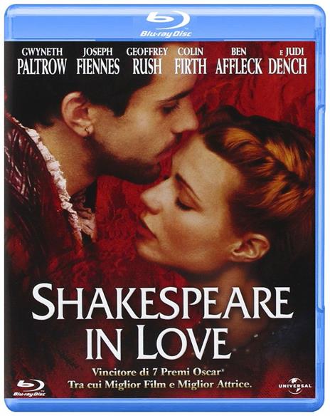 Shakespeare in Love (Blu-ray) di John Madden - Blu-ray