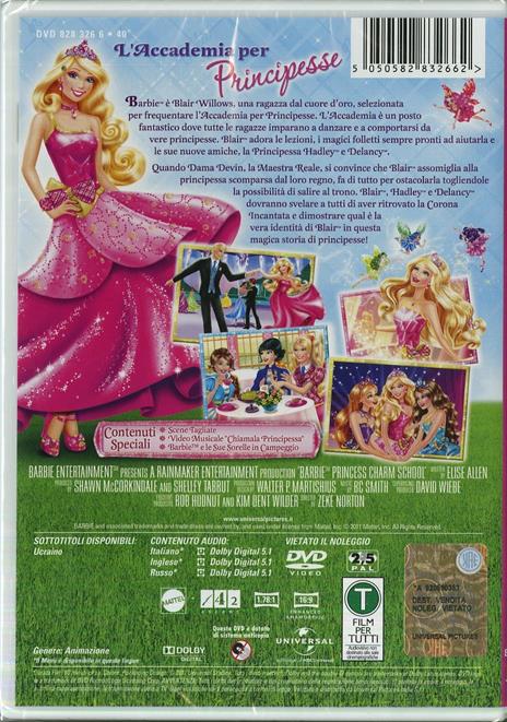 Barbie. L'accademia per principesse di Zeke Norton - DVD - 2