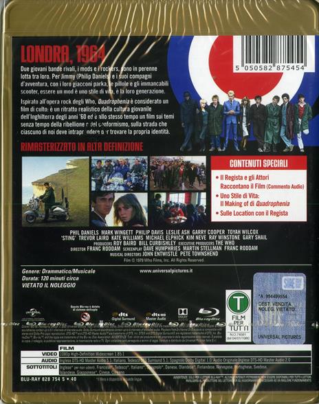 Quadrophenia di Franc Roddam - Blu-ray - 2