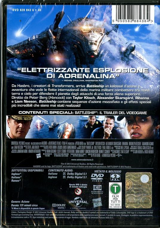 Battleship di Peter Berg - DVD - 2