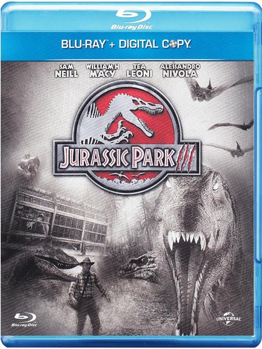 Jurassic Park III di Joe Johnston - Blu-ray