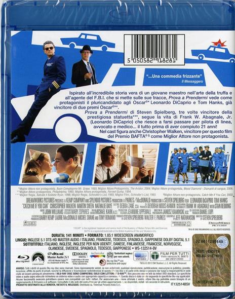 Prova a prendermi. Catch Me If You Can di Steven Spielberg - Blu-ray - 2