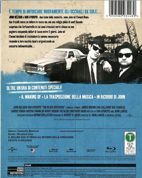 The Blues Brothers di John Landis - Blu-ray - 2