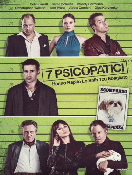 7 psicopatici di Martin McDonagh - DVD