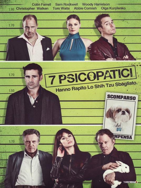 7 psicopatici di Martin McDonagh - DVD