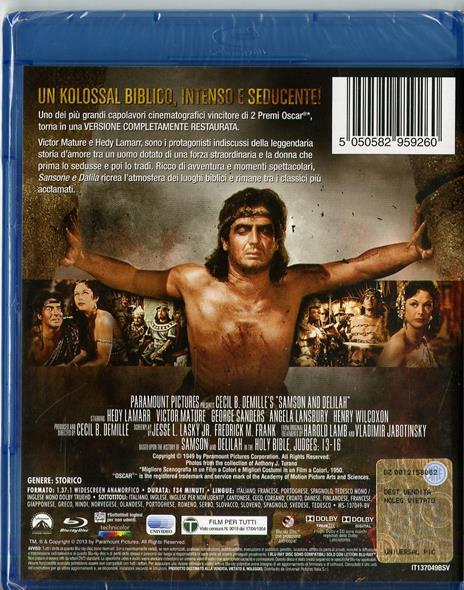 Sansone e Dalila di Cecil B. DeMille - Blu-ray - 3