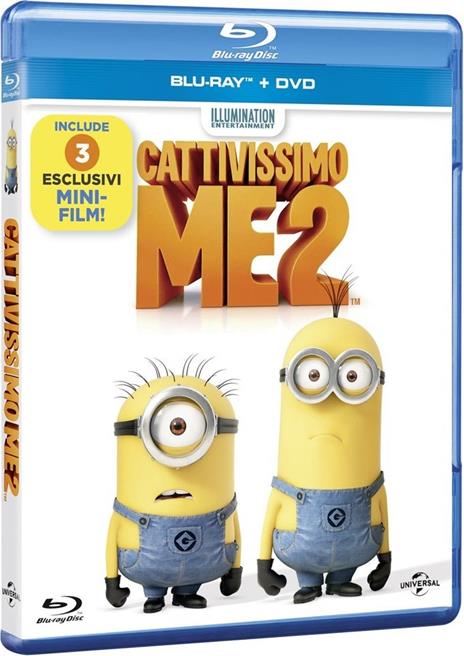Cattivissimo Me 2 (DVD + Blu-ray) di Pierre Coffin,Chris Renaud