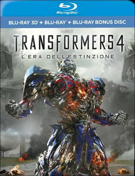 Transformers 4. L'era dell'estinzione 3D (Blu-ray + Blu-ray 3D) di Michael Bay