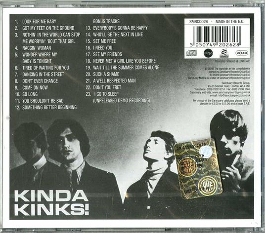 Kinda Kinks - CD Audio di Kinks - 2