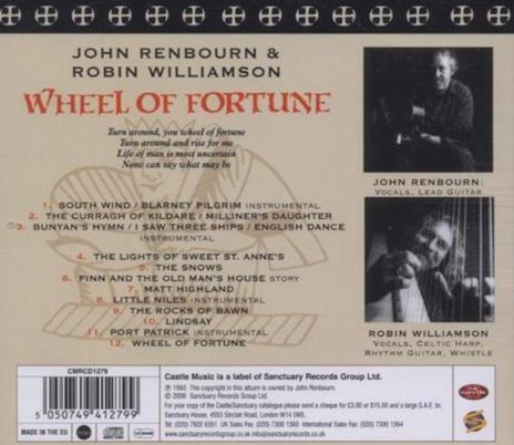 Wheel of Fortune - CD Audio di John Renbourn,Robin Williamson,John Renbourn (Group) - 2