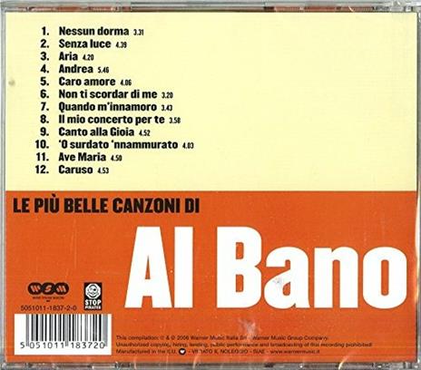 Le più belle canzoni di Al Bano - CD Audio di Al Bano - 2