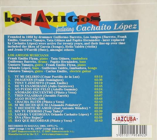 Jazz Cuba vol.6 - CD Audio di Los Amigos