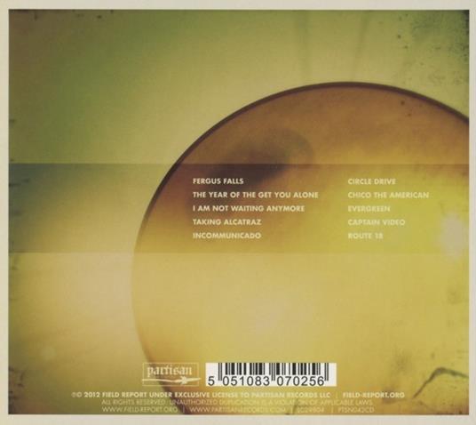 Field Report - CD Audio di Field Report - 2