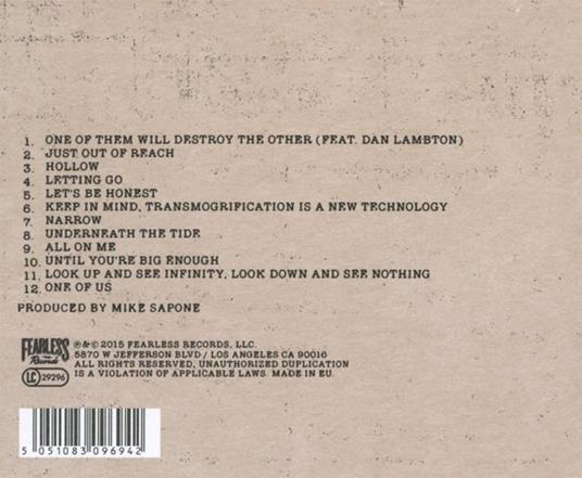 Black Lines - CD Audio di Mayday Parade - 2
