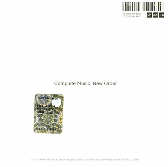 Complete Music - CD Audio di New Order - 2