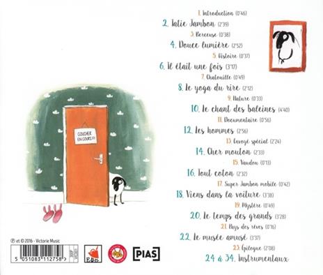 Tous Au Lit - CD Audio di Marianne James - 2