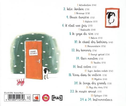 Tous Au Lit - CD Audio di Marianne James - 2