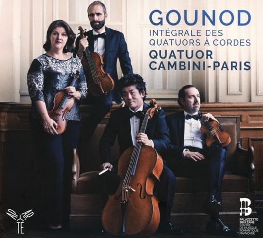 Quartetti per archi integrale - CD Audio di Charles Gounod