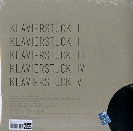 5 Klavierstücke - Vinile LP di Irmin Schmidt - 2