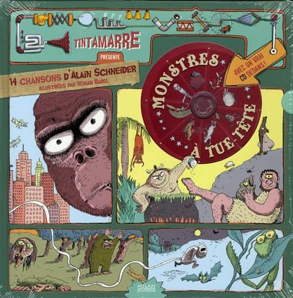 Monstres A Tue-Tete - CD Audio di Alain Schneider