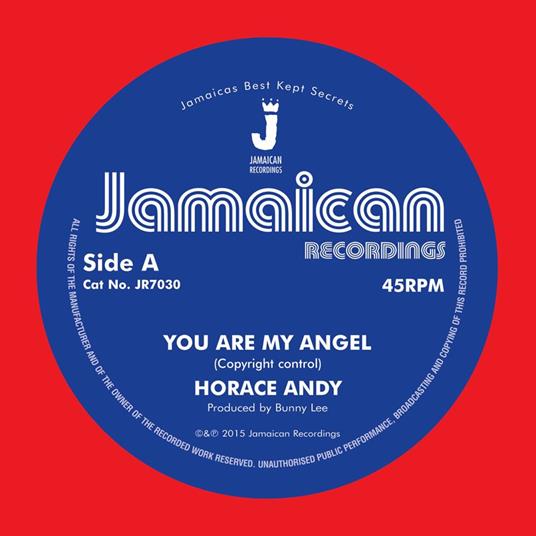 You Are My Angel, Version (Jamaican Recordings) - Vinile LP di Horace Andy