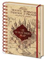 Quaderno A5 Harry Potter (The Marauders Map)